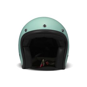 Jet Helm Cafe Racer DMD RETRO Türkis Glanz