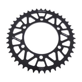 JT Crown 43 Teeth Pitch 520 Black Aluminum JTA486.43BLK
