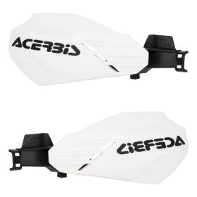 ACERBIS protège-mains ouverts blanc/noir K-Linear bkt