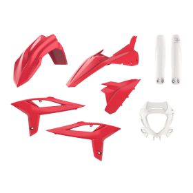 KIT DE CARÉNAGE EN PLASTIQUE POLISPORT 8 PIÈCES ROUGE POUR BETA RR