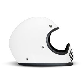Casco Enduro Dual Road DMD SEVENTYSEVEN OFF-ROAD Bianco Lucido