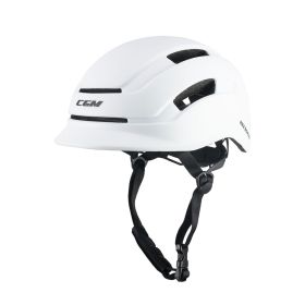 Casque de Vélo Homologué CGM 852A BORGO MONO Blanc Mat