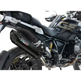 GPR Furore-X Slip-On Exhaust Black Titanium Approved for Bmw R 1250 Gs E4