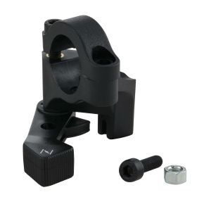 DOMINO schwarzer Kunststoff-Luftstarterhebel für Lenker D.22mm