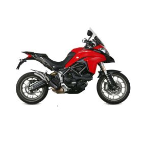 MIVV Slip-on Double Gun zugelassener Edelstahl-Auspuff für DUCATI Multistrada 1200 Enduro