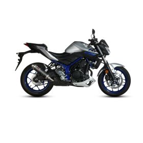 MIVV GP genehmigte Carbon Slip-on Auspuffanlage für YAMAHA MT-03 2025