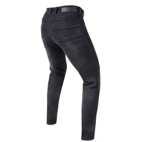Pantaloni moto uomo REBELHORN EAGLE III slim fit neri slavato