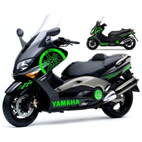 IRIDEA DESIGN BRX-YAM-T01-2-GR Motorcycle decals