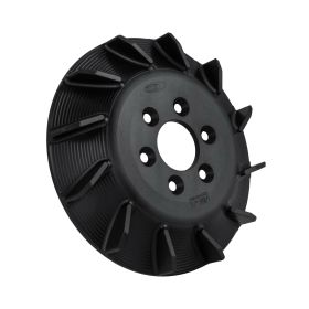 SIP PERFORMANCE Flywheel Fan Black 630g CNC Aluminum for Vespa