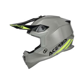Casco cross ACERBIS Linear 22-06 Solid grigio 2