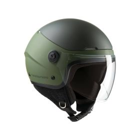 TUCANO URBANO EL'POP Demi-Jet Helmet Matte Airborne Green ECE 22.06 certified