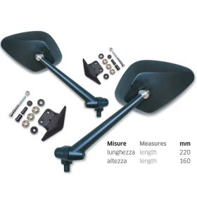 Coppia specchietti manubrio FAR 7017/7017