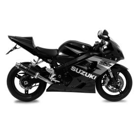 Marmitta Bolt-On MIVV Gp omologata in carbonio per SUZUKI gsx-r 600