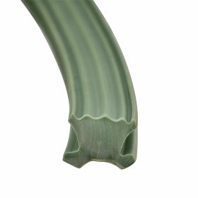 Stirsce listello pedana PREMIUM QUALITAT in gomma 3900x16mm verde 6021