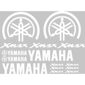IRIDEA DESIGN STICKER020-WH Motorcycle decals