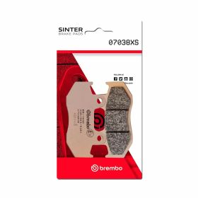 Plaquettes de frein arrière frittées BREMBO XS 07038XS paire