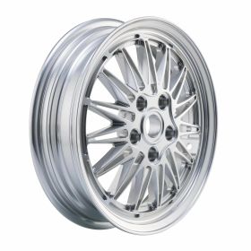Cerchione ZELIONI Comb 3 3.0x12 ET20 5x86 argento per Vespa GTS/GTS Super