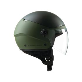 TUCANO URBANO EL'POP Demi-Jet Helmet Matte Airborne Green ECE 22.06 certified