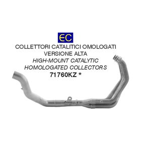 ARROW Titanium Slip-On Kit and Yamaha MT-09 Catalytic Collector Kit