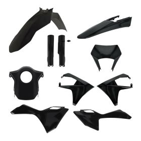 Kit carene 10 pezzi ACERBIS nero per GAS GAS EC