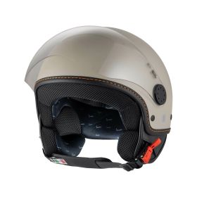 Casco demi-jet PIAGGIO Vespa Langhe beige/arancio