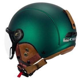 Casco Omologato Sci e E-Bike CGM 801V EBI VINTAGE Verde Satinato