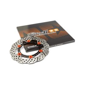 Disque de frein avant flottant Stage6 R/T 220 mm pour VESPA GTS