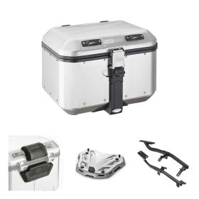 GIVI TREKKER DOLOMITI 46L Aluminum Top Case Kit for BMW R 12 G/S