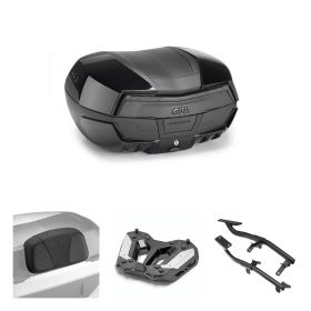 GIVI MAXIA 5 Gepäckcase schwarz rauchig 58L für YAMAHA TRACER 7