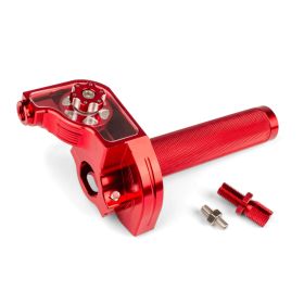 MOTOFORCE RACING Roter CNC-Aluminium Schnellgascontroller