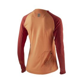 LEATT Gravity 3.0 Damen MTB Langarmtrikot Pfirsichorange