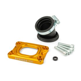 STAGE6 360° Gelber Ansaugkrümmer für PWK 19-28mm