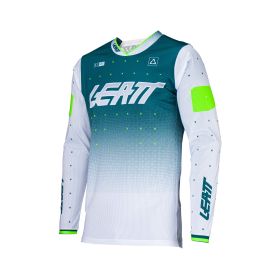 Maillot motocross LEATT Moto 4.5 Lite Acid Fuel vert filet élastique