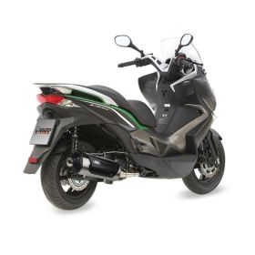 MIVV Urban Komplettauspuff mit homologiertem Katalysator aus Edelstahl für KAWASAKI j300