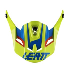 LEATT motorcycle helmet visor for GPX helmet yellow/white size M/XXL