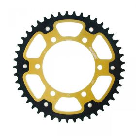 CORONA SUPERSPROX STEALTH RST NERO ORO 480 PASSO 525 - Z 45 DENTI GOLD