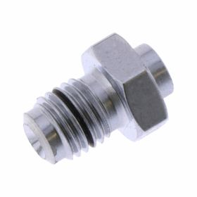 STAHLFLEX brake line connector fixed chrome external thread TYP520 M10x1.25