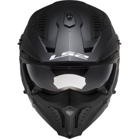 Casque Jet LS2 OF606 DRIFTER Solid Noir Mat