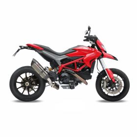 MIVV Slip-on Schalldämpfer Sound aus Edelstahl für DUCATI Hypermotard 821