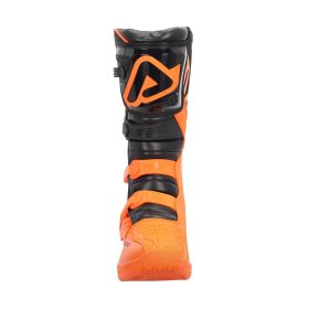ACERBIS Motorradstiefel genehmigt x-team orange/schwarz 4-Haken-Verschluss