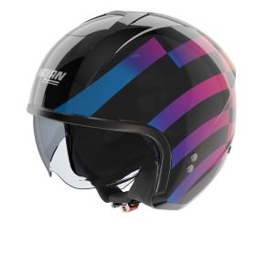 Casque jet urbain NOLAN N20-2 Policromo 345 noir multicolore