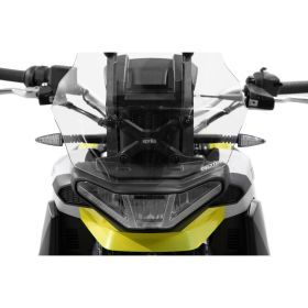Pare-brise de tourisme moyen ISOTTA transparent 500x415mm pour APRILIA Tuareg
