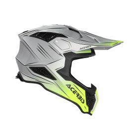 Crosshelm ACERBIS Airstrike-X grau/gelb