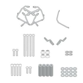 Portavaligie laterale KAPPA KL One-Fit Monokey Cam-Side per YAMAHA
