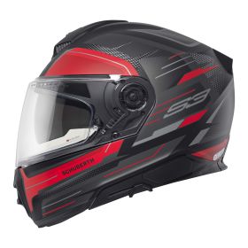 Casque intégral SCHUBERTH S3 Apex rouge gris