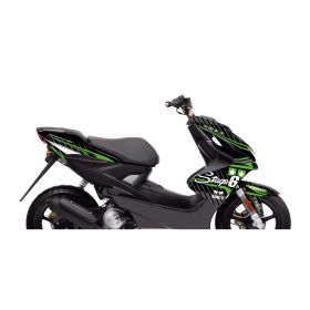 Kit grafiche deco Stage6 verde per Yamaha Aerox fino 2013