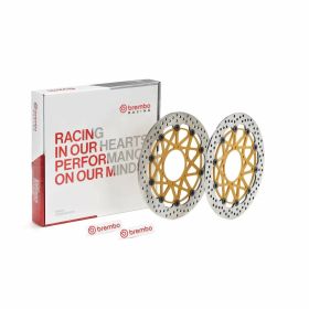 Disques frein course flottants BREMBO Supersport 208973712 D.320 épaisseur 5,5 mm HONDA
