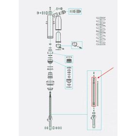 KAYABA Dämpferkolbenstange 120380002601 für Yamaha