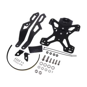 Portatarga EVOTECH nero ESTR-0126 per Honda CB