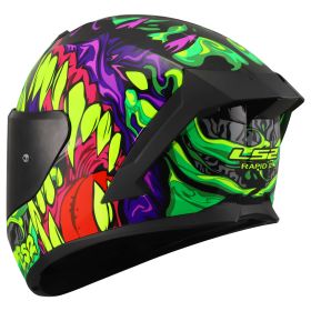 Integralhelm LS2 FF820 RAPID III LYCANT violett grün